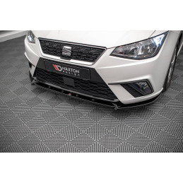 Maxton Design-Lame Du Pare-Chocs Avant V.1 Seat Ibiza FR/ Standard Mk5 