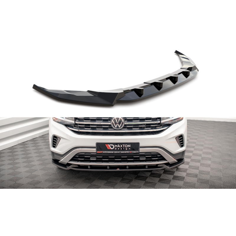 Maxton Design-Lame Du Pare-Chocs Avant V.1 Volkswagen Atlas Cross Sport Maxton Design-Lame Du Pare-Chocs Avant V.1 Volkswagen Atlas Cross Sport