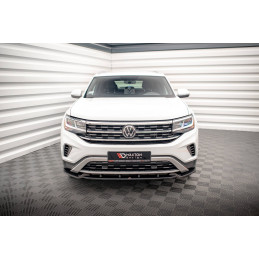 Maxton Design-Lame Du Pare-Chocs Avant V.1 Volkswagen Atlas Cross Sport 