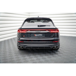 Maxton Design-Central Arriere Splitter (avec une barre verticale) Audi SQ8 Mk1 