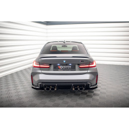 Maxton Design-Lames De Pare-Chocs Arrière Latérales V.2 BMW M3 G80 