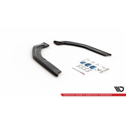 Maxton Design-Lames De Pare-Chocs Arrière Latérales V.2 BMW M3 G80 
