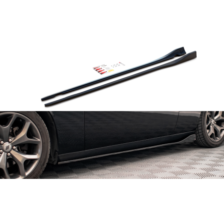 Maxton Design-Rajouts Des Bas De Caisse Dodge Challenger RT Mk3 Facelift 