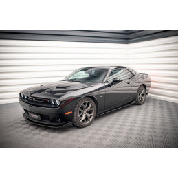 Maxton Design-Rajouts Des Bas De Caisse Dodge Challenger RT Mk3 Facelift 