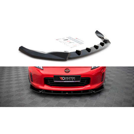 Maxton Design-Lame Du Pare-Chocs Avant V.3 Nissan 370Z Facelift 