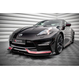 Maxton Design-Lame Du Pare-Chocs Avant V.1 Nissan 370Z Nismo Facelift 