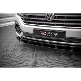 Maxton Design-Lame Du Pare-Chocs Avant Volkswagen Touareg R-Line Mk3 