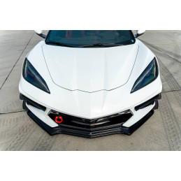 Maxton Design-Lame Du Pare-Chocs Avant Chevrolet Corvette C8 