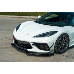Maxton Design-Lame Du Pare-Chocs Avant Chevrolet Corvette C8 