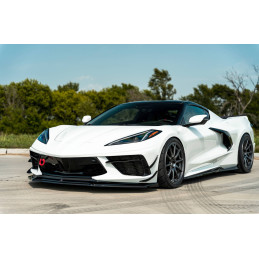 Maxton Design-Lame Du Pare-Chocs Avant Chevrolet Corvette C8 