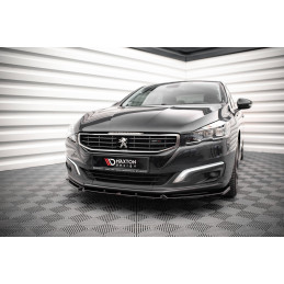 Maxton Design-Lame Du Pare-Chocs Avant V.1 Peugeot 508 GT Mk1 Facelift 