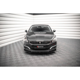 Maxton Design-Lame Du Pare-Chocs Avant V.1 Peugeot 508 GT Mk1 Facelift 