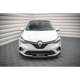 Maxton Design-Lame Du Pare-Chocs Avant V.1 Renault Clio Mk5 