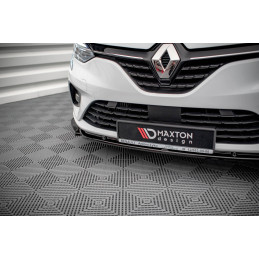 Maxton Design-Lame Du Pare-Chocs Avant V.1 Renault Clio Mk5 
