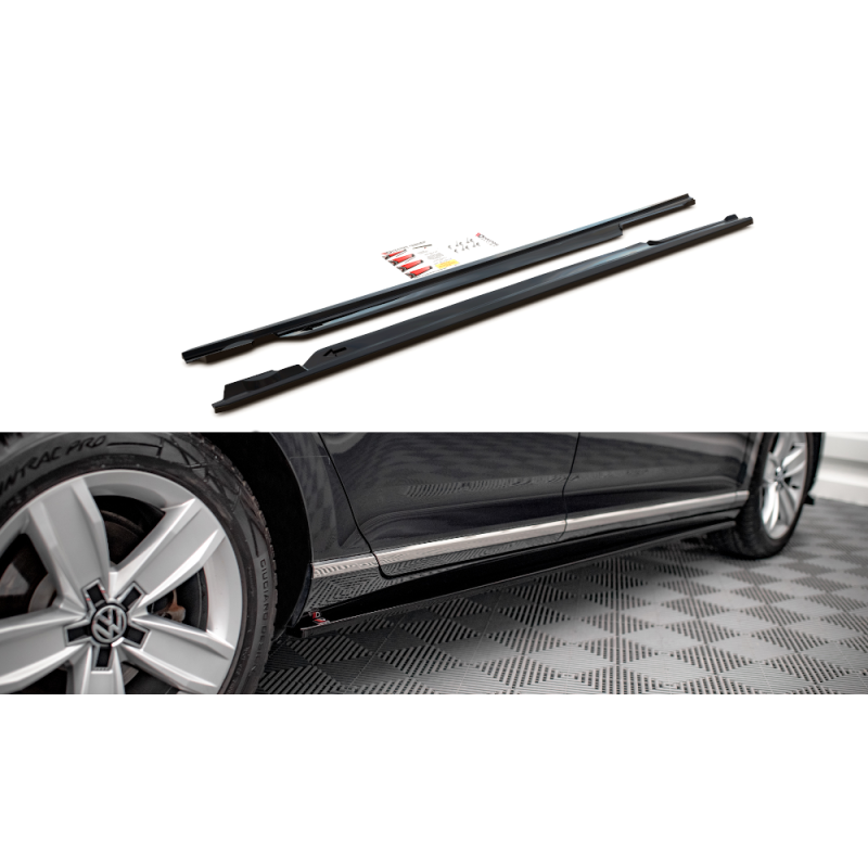 Maxton Design-Rajouts Des Bas De Caisse Volkswagen Passat B8 Facelift Maxton Design-Rajouts Des Bas De Caisse Volkswagen Passat B8 Facelift