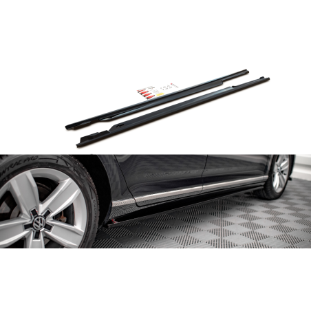 Maxton Design-Rajouts Des Bas De Caisse Volkswagen Passat B8 Facelift 