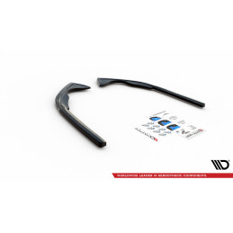 Maxton Design-Lames De Pare-Chocs Arrière Latérales Volkswagen Passat B8 Facelift 
