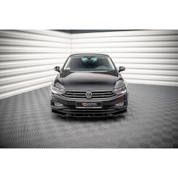 Maxton Design-Lame Du Pare-Chocs Avant V.2 Volkswagen Passat B8 Facelift 