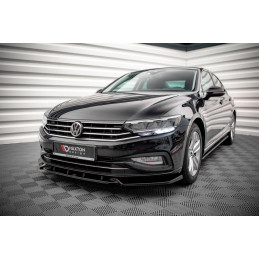 Maxton Design-Lame Du Pare-Chocs Avant V.2 Volkswagen Passat B8 Facelift 