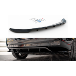 Maxton Design-Central Arriere Splitter (avec une barre verticale) BMW i3 Mk1 Facelift 