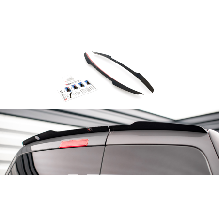 Maxton Design-Spoiler Cap Volkswagen Caddy Mk3 Facelift 