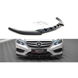 Maxton Design-Lame Du Pare-Chocs Avant V.2 Mercedes-Benz E AMG-Line Sedan W212 Facelift 