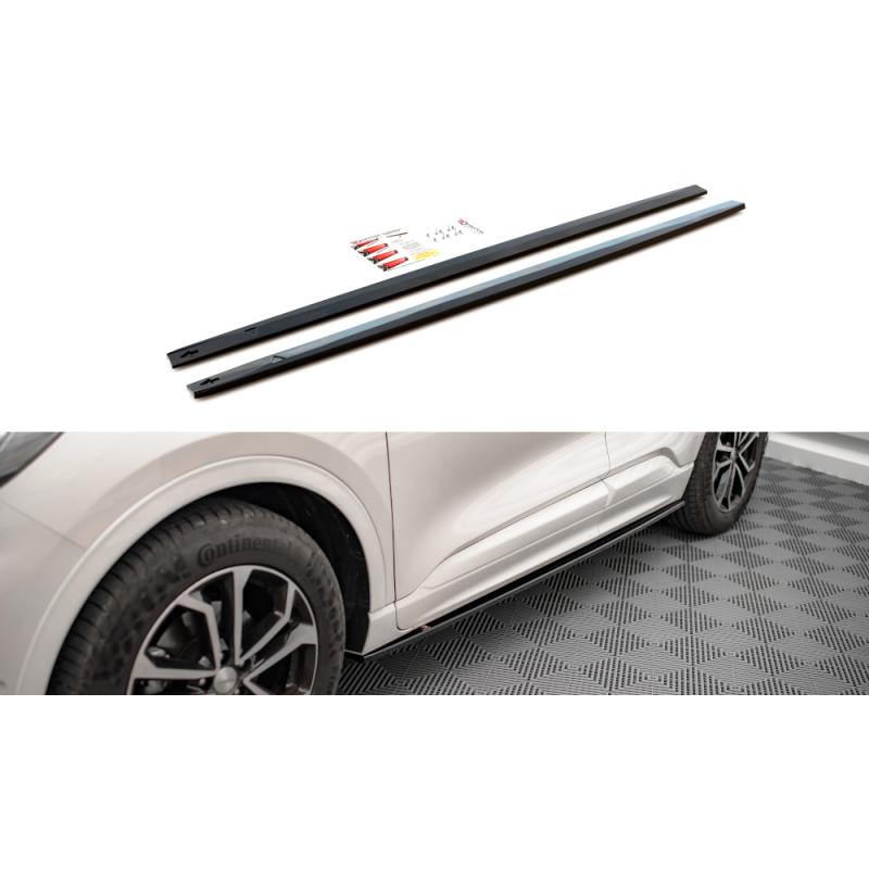 Maxton Design-Rajouts Des Bas De Caisse Ford Kuga ST-Line Mk3 Maxton Design-Rajouts Des Bas De Caisse Ford Kuga ST-Line Mk3