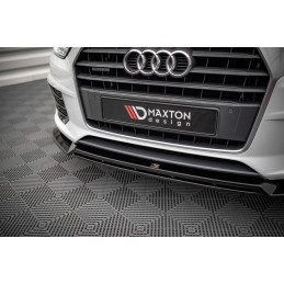Maxton Design-Lame Du Pare-Chocs Avant V.2 Audi Q3 8U Facelift 
