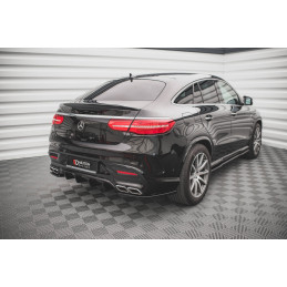 Maxton Design-Lames De Pare-Chocs Arrière Latérales V.2 Mercedes-Benz GLE Coupe 63AMG C292 