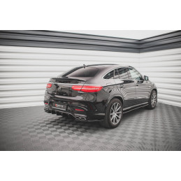 Maxton Design-Lames De Pare-Chocs Arrière Latérales V.1 Mercedes-Benz GLE Coupe 63AMG C292 