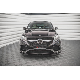 Maxton Design-Lame Du Pare-Chocs Avant V.2 Mercedes-Benz GLE Coupe 63AMG C292 