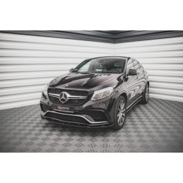 Maxton Design-Lame Du Pare-Chocs Avant V.2 Mercedes-Benz GLE Coupe 63AMG C292 