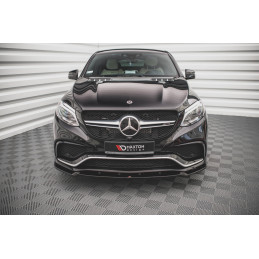 Maxton Design-Lame Du Pare-Chocs Avant V.1 Mercedes-Benz GLE Coupe 63AMG C292 