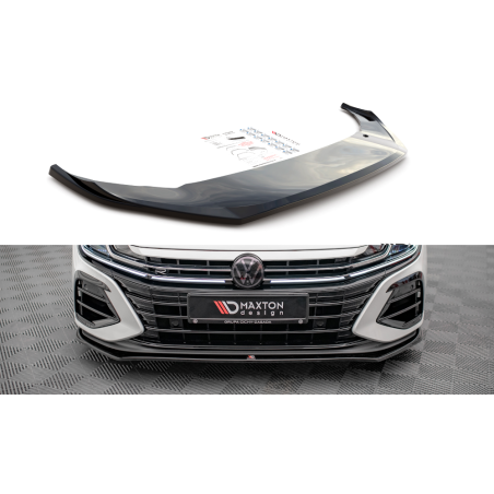 Maxton Design-Lame Du Pare-Chocs Avant V.3 Volkswagen Arteon R 