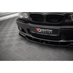 Maxton Design-Lame Du Pare-Chocs Avant V.2 BMW 3 Coupe M-Pack E46 