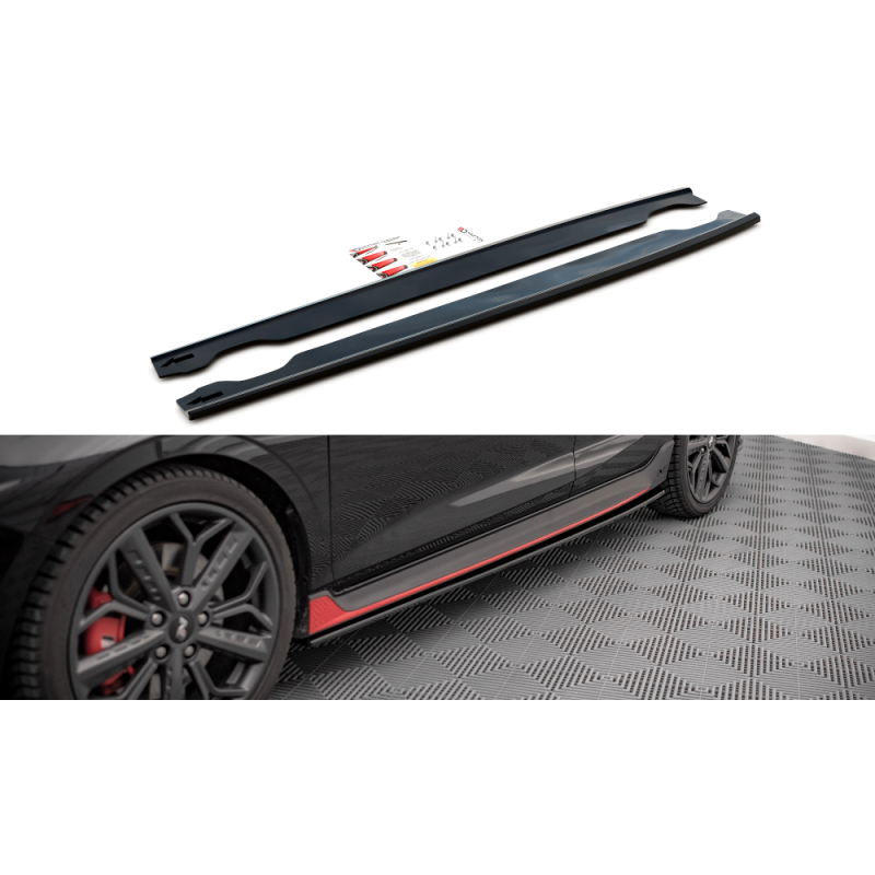 Maxton Design-Rajouts Des Bas De Caisse Hyundai I20 N Mk3 Maxton Design-Rajouts Des Bas De Caisse Hyundai I20 N Mk3