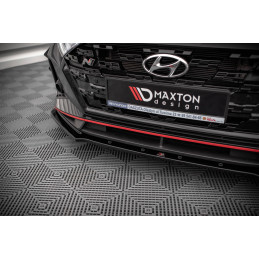 Maxton Design-Lame Du Pare-Chocs Avant V.1 Hyundai I20 N Mk3 