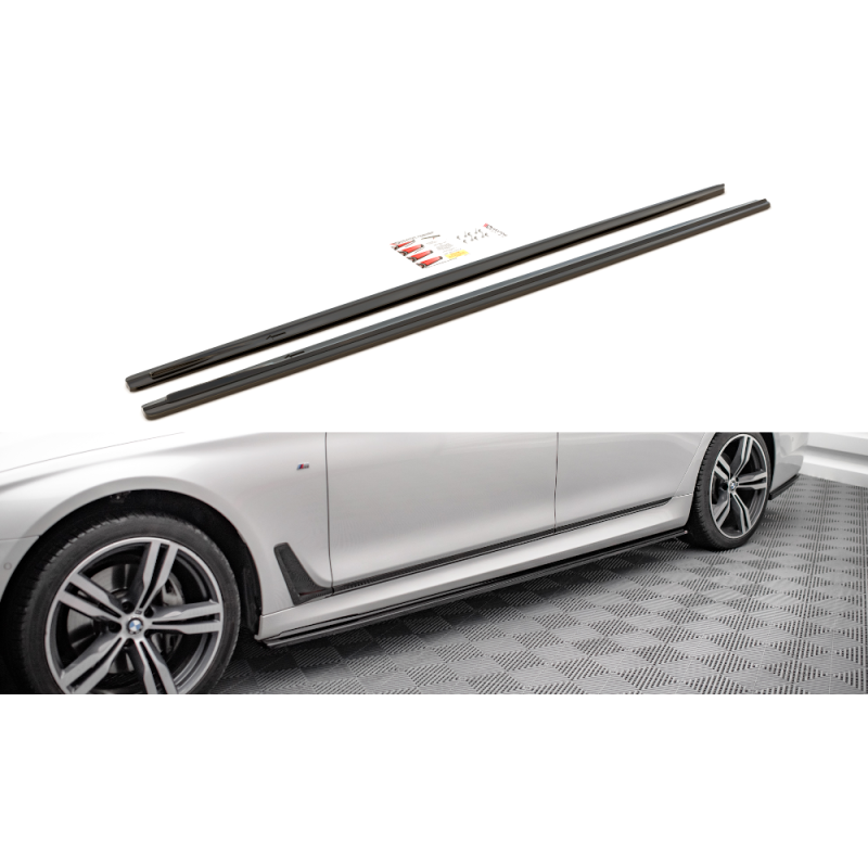 Maxton Design-Rajouts Des Bas De Caisse BMW 7 Long M-Pack G12 Maxton Design-Rajouts Des Bas De Caisse BMW 7 Long M-Pack G12