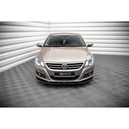 Maxton Design-Lame Du Pare-Chocs Avant V.4 Volkswagen Passat CC 
