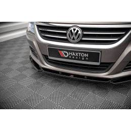 Maxton Design-Lame Du Pare-Chocs Avant V.4 Volkswagen Passat CC 