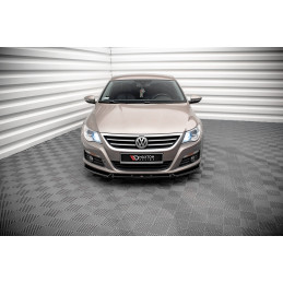 Maxton Design-Lame Du Pare-Chocs Avant V.3 Volkswagen Passat CC 