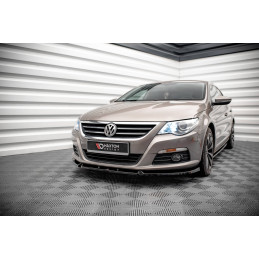 Maxton Design-Lame Du Pare-Chocs Avant V.3 Volkswagen Passat CC 