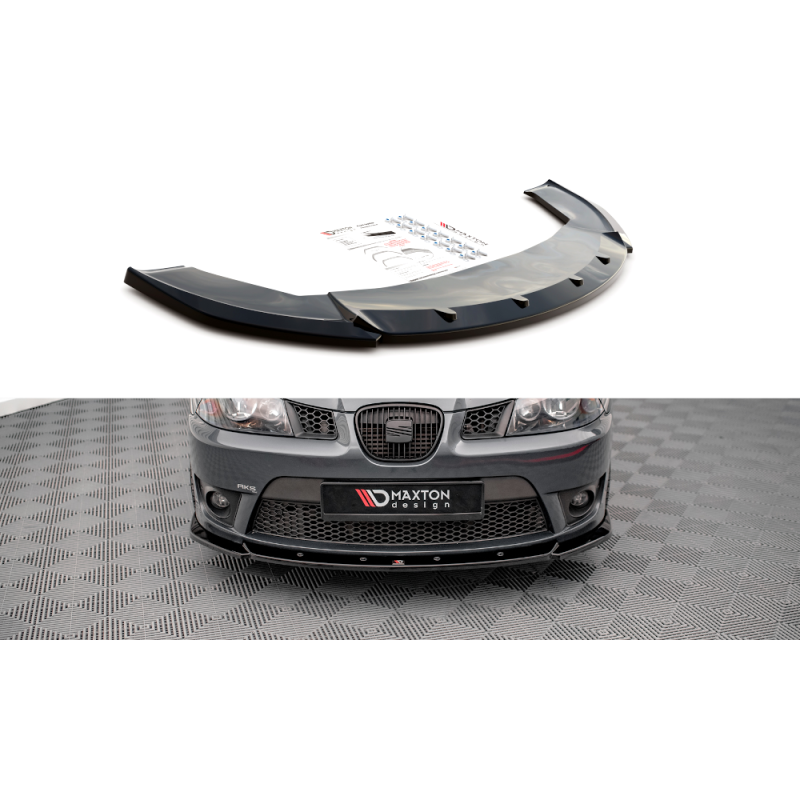 Maxton Design-Lame Du Pare-Chocs Avant V.2 Seat Ibiza Cupra Mk3 Maxton Design-Lame Du Pare-Chocs Avant V.2 Seat Ibiza Cupra Mk3