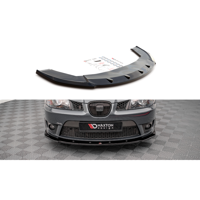 Maxton Design-Lame Du Pare-Chocs Avant V.1 Seat Ibiza Cupra Mk3 Maxton Design-Lame Du Pare-Chocs Avant V.1 Seat Ibiza Cupra Mk3