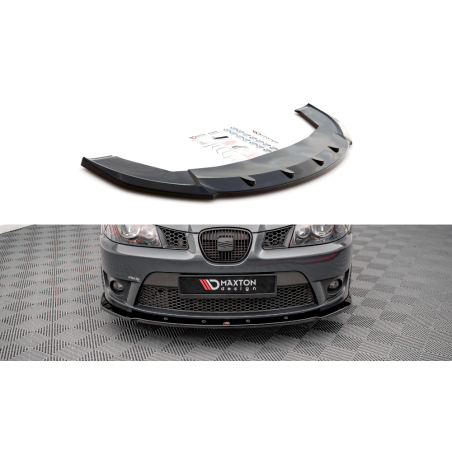Maxton Design-Lame Du Pare-Chocs Avant V.1 Seat Ibiza Cupra Mk3 