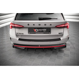 Maxton Design-Rajout Du Pare-Chocs Arriere Skoda Octavia RS Mk4 