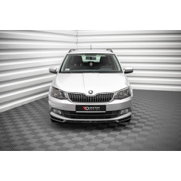 Maxton Design-Lame Du Pare-Chocs Avant V.1 Skoda Fabia Mk3 