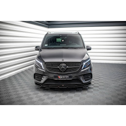 Maxton Design-Lame Du Pare-Chocs Avant V.5 Mercedes-Benz V-Class AMG-Line W447 Facelift 