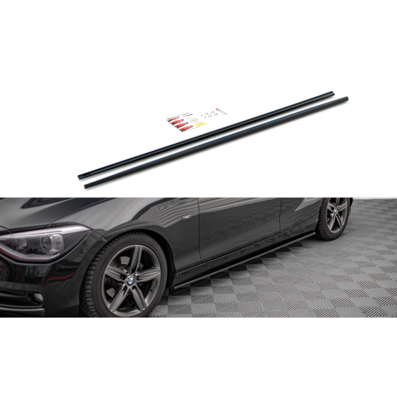 Maxton Design-Rajouts Des Bas De Caisse BMW 1 F20 