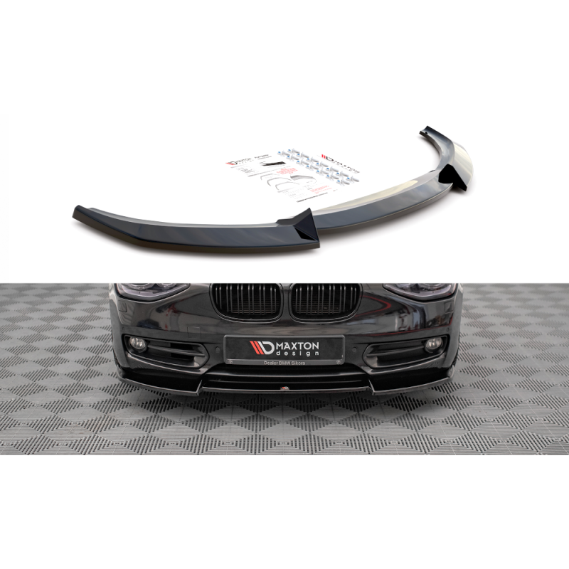 Maxton Design-Lame Du Pare-Chocs Avant V.2 BMW 1 F20 